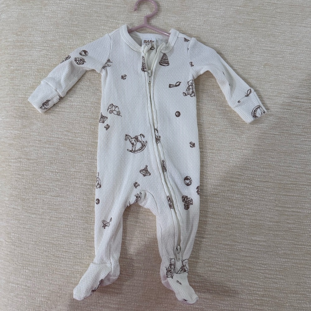 Cotton on kids Footies One Piece with Cozy Sleeves